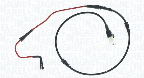 Warning Contact, brake pad wear